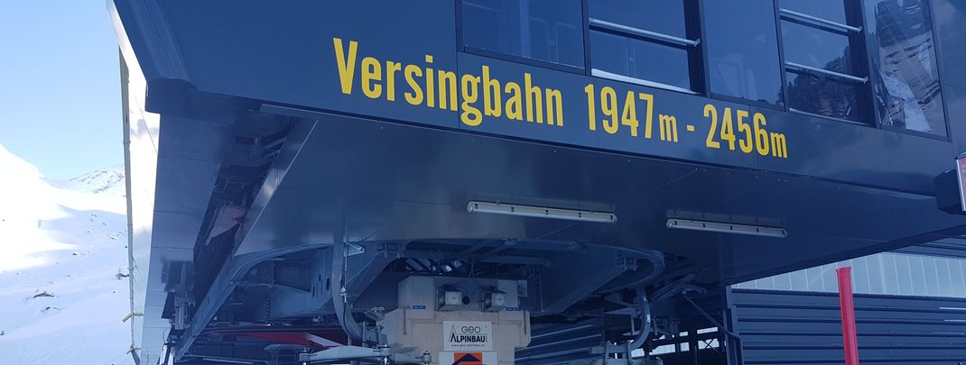 With the Versingbahn, freeriders reach the touring area.