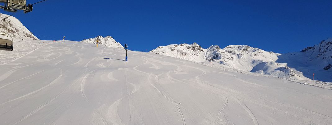 Wintersportler dürfen sich auf top-präparierte Pisten freuen.