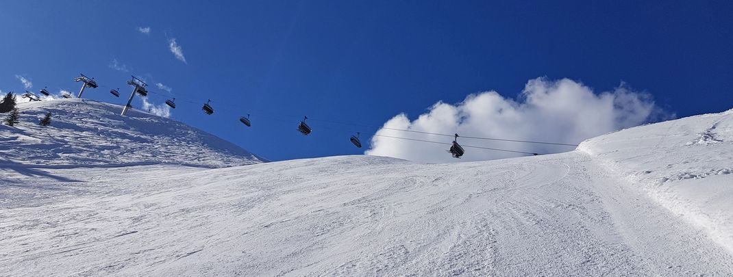 Short steeper passages are a nice change for experts.