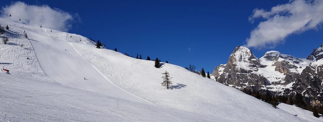 Ladurns is known for its extremely good piste conditions.