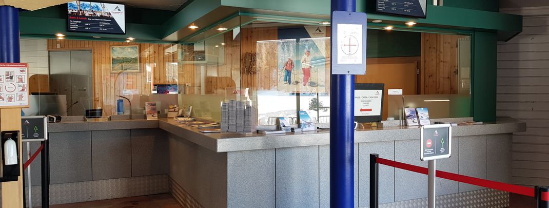 Beim Kauf vor Ort sind die Skipässe relativ teuer.