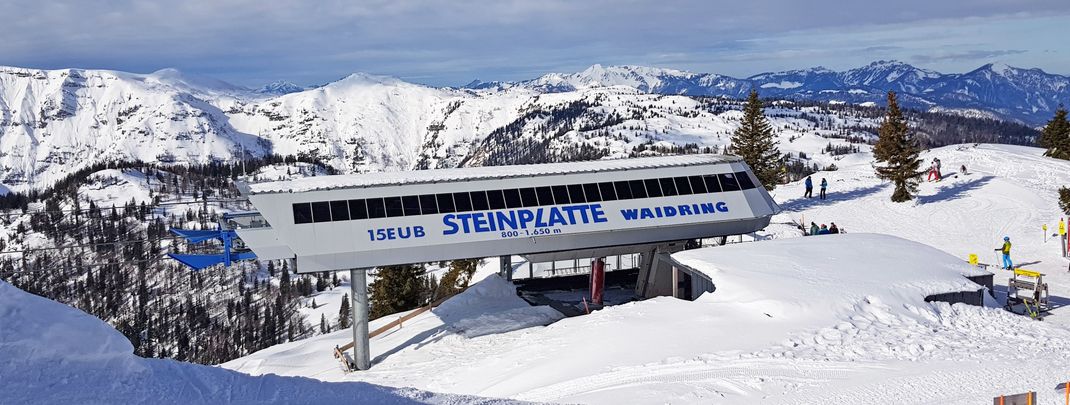 Bergstation der Gondelbahn Waidring