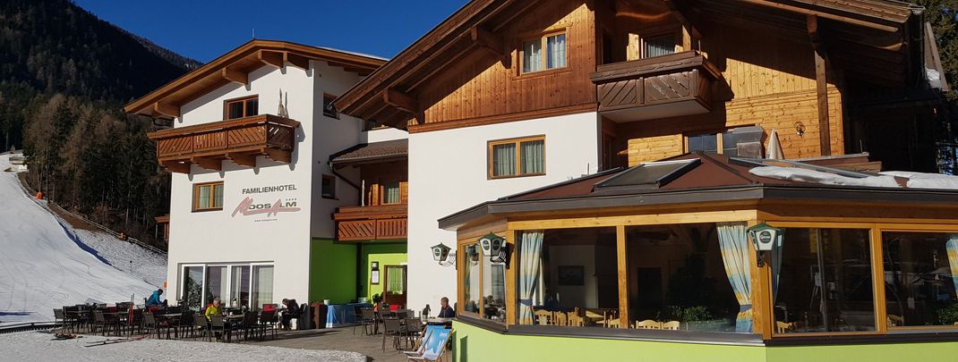 Family restaurant Moosalm at the Hochstein ski area.