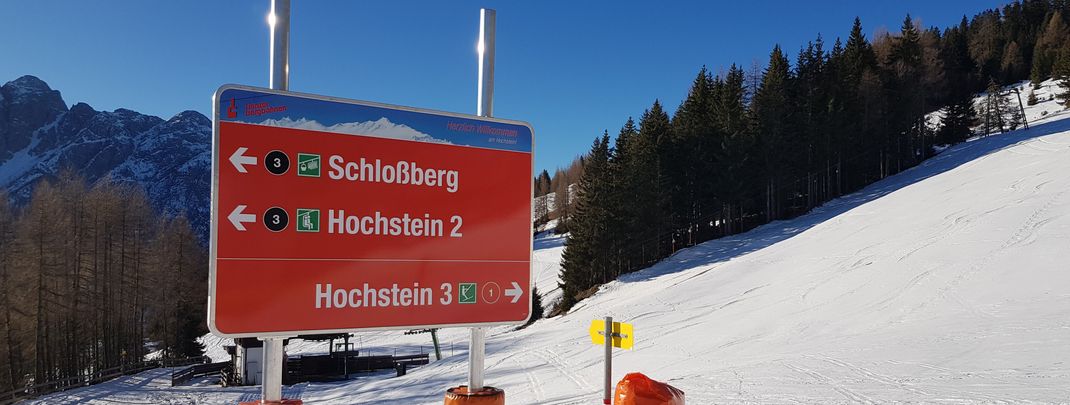 At the Hochstein ski area you can find several demanding runs.