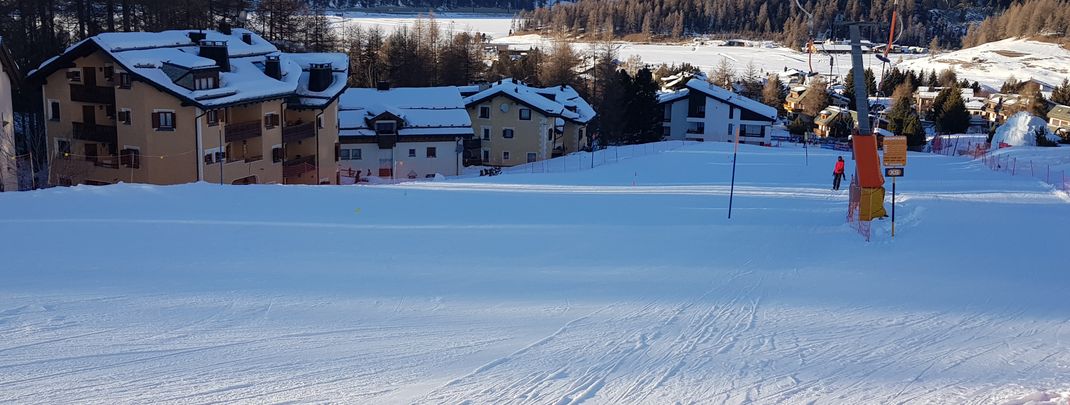 Practice lift in Surlej