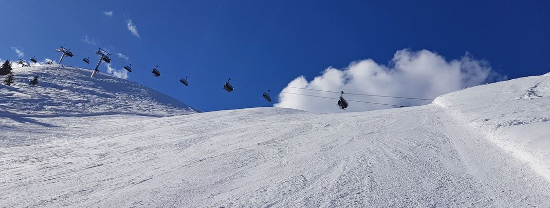 Besonders in steilen Abschnitten ist die Kurzschwung-Technik sehr hilfreich.