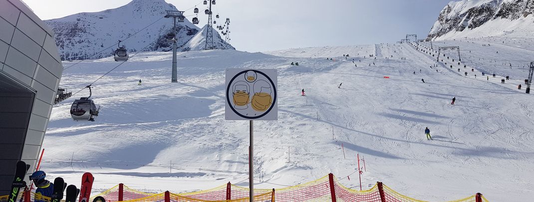 Seit 24. Dezember sind die Pisten am Kitzsteinhorn in Österreich wieder geöffnet.