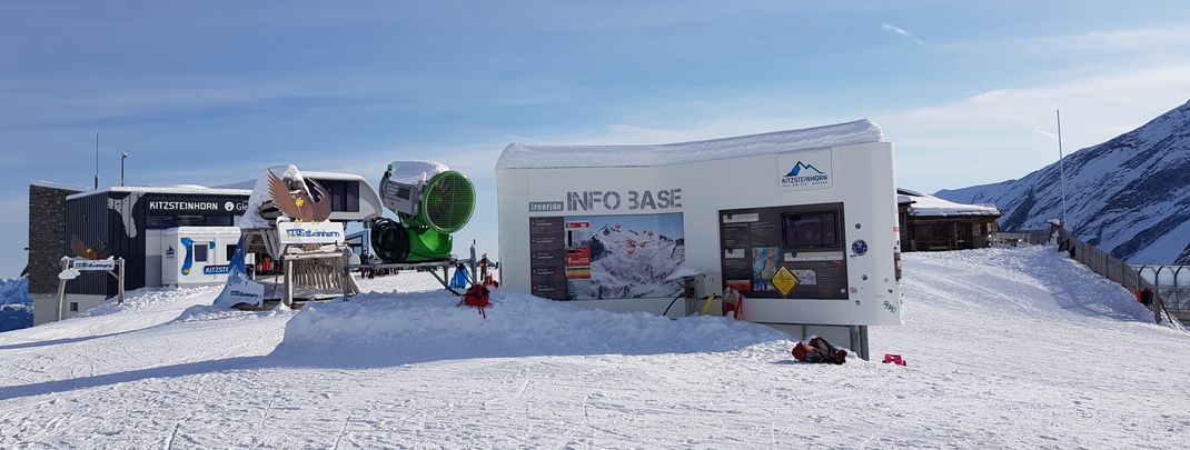 Kaprun ist auch bei Freeridern sehr beliebt.