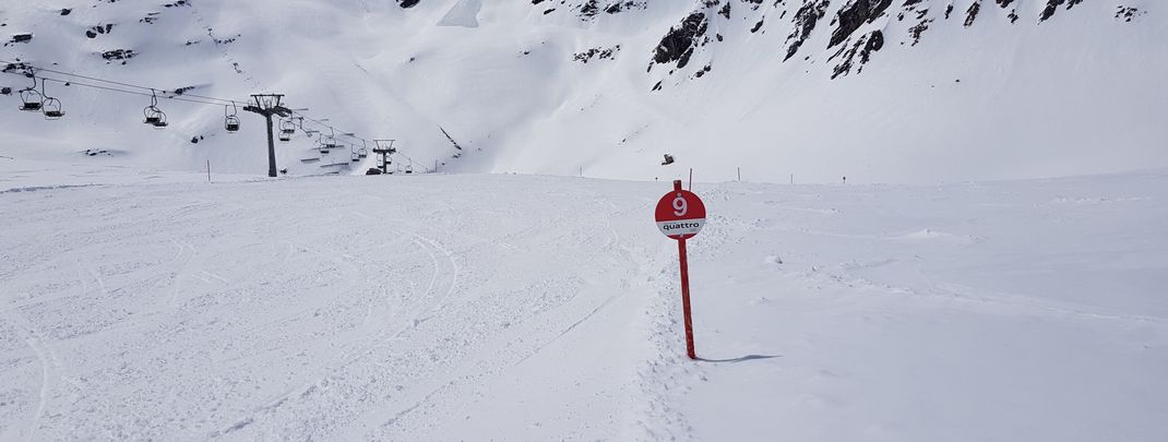 There is a great offer of red slopes.