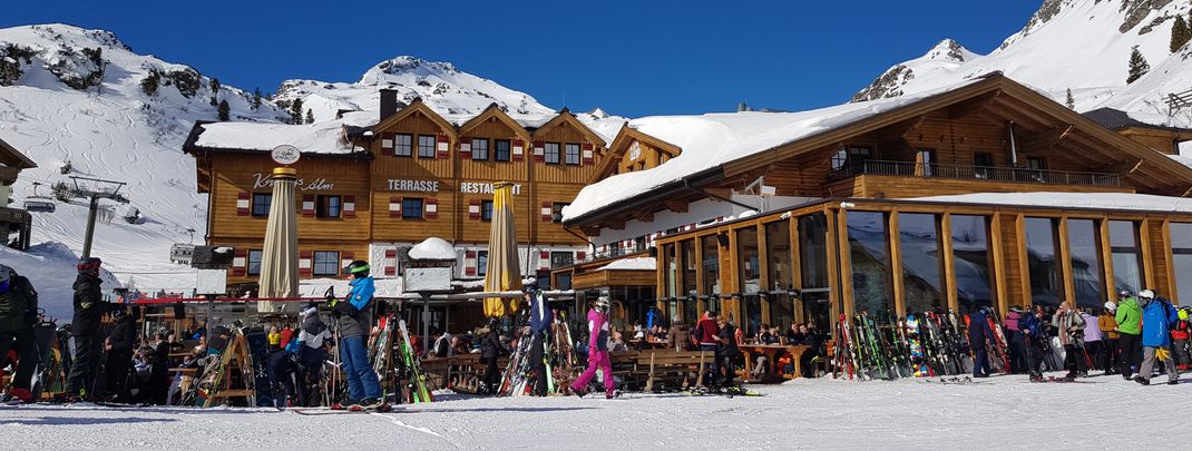 At the Krings Alm there is both a self-service and an a la carte restaurant.
