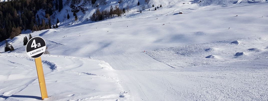 There are only two black runs in Ladurns.