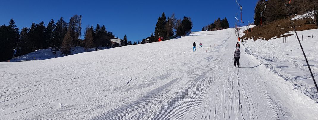 Practice area at Zettersfeld