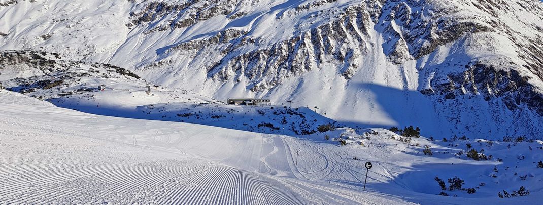 Skiers can look forward to perfectly groomed slopes.