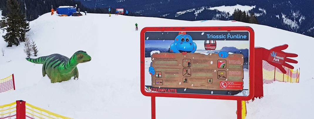 Spaß für die Kids in der Triassic Funline!