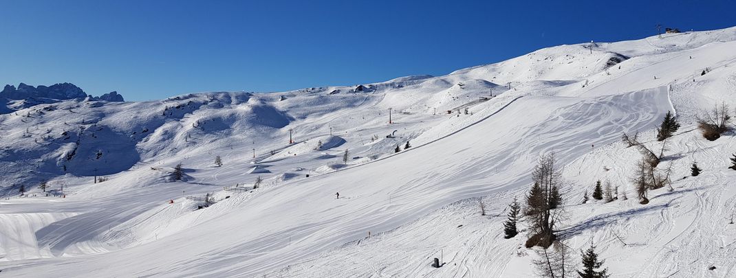 Breite Pisten laden in Sillian zum Carven ein.