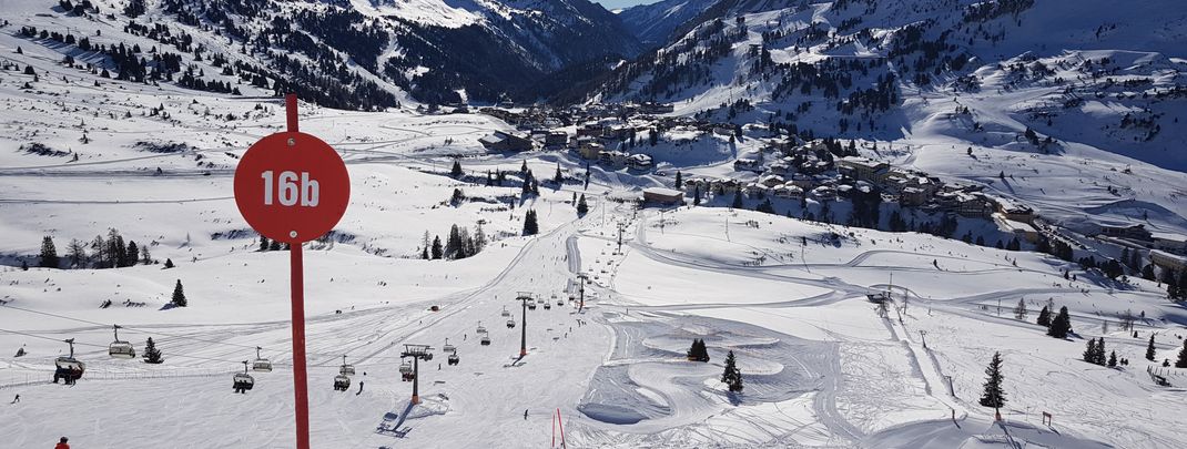 Obertauern bietet mehr als 30 rot markierte Pistenkilometer.