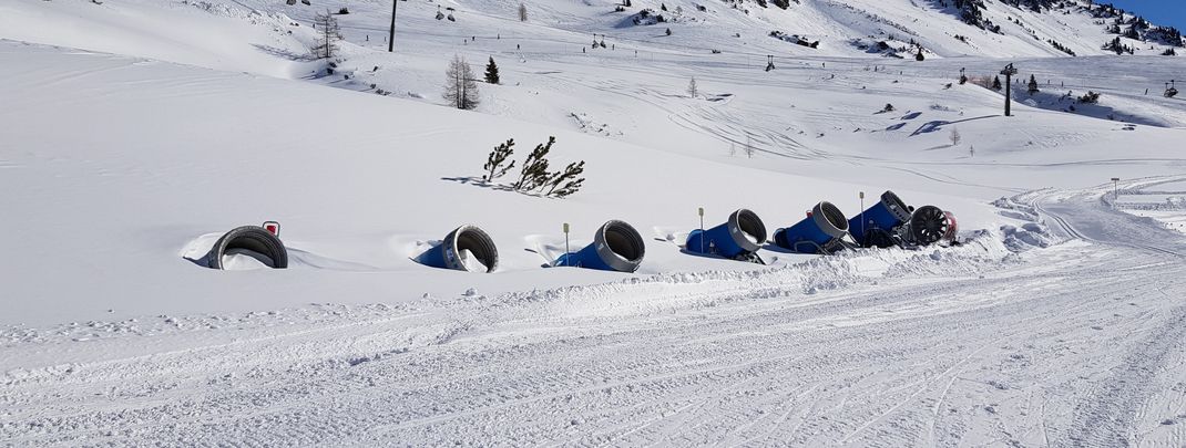 Obertauern ist bekannt für seine Schneesicherheit.