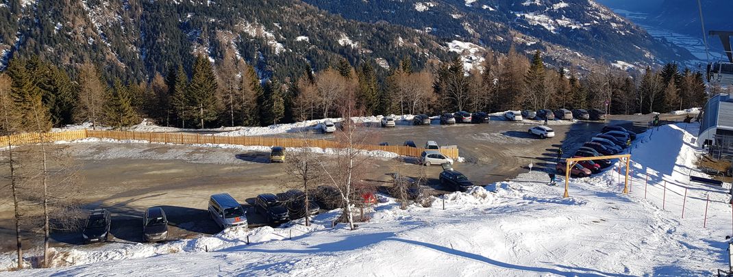 Parkplatz an der Faschingalmbahn
