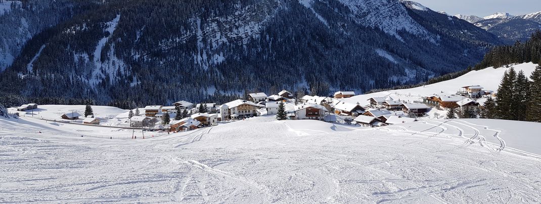 Die Piste am Rinnerlift eignet sich perfekt zum Üben.