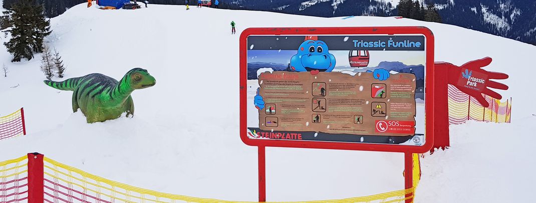 Spaß für die Kids in der Triassic Funline!