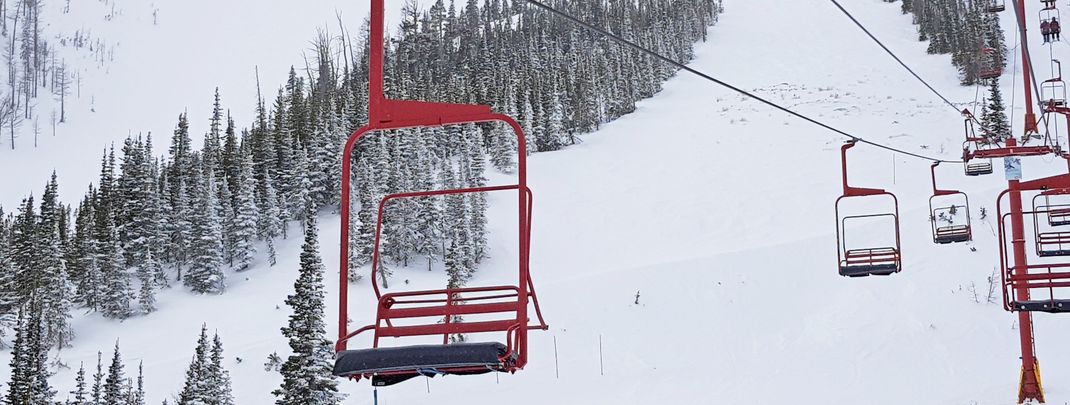 The lifts at Castle Mountain cannot be compared to European Standards.