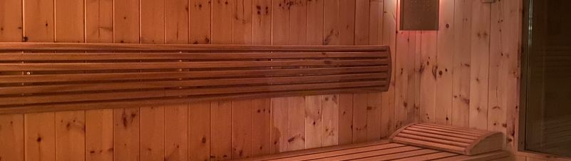 Badstube mit finnischer Sauna und Infrarotkabine