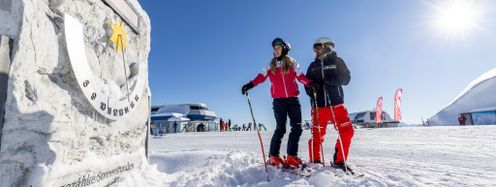 Mit über 850 Sonnenstunden im Winter ist das Nassfeld die größte Sonnenterrasse der Alpen.
