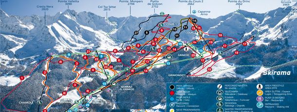 Information about the ski resort Pila