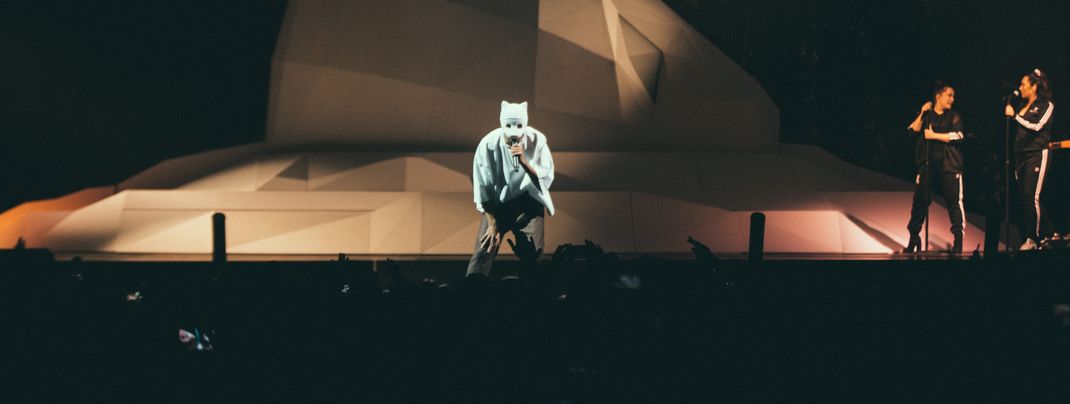 Vor Tausenden Fans wird Cro auf der großen Open-Air-Bühne in Obertauern rappen.
