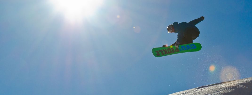 Das Set-up teilt sich in eine Beginner und eine Medium Area.