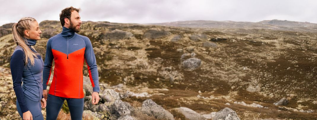 Die Inner Kollektion von Bergans sorgt für ausreichend Wärme bei Outdoor-Aktivitäten.