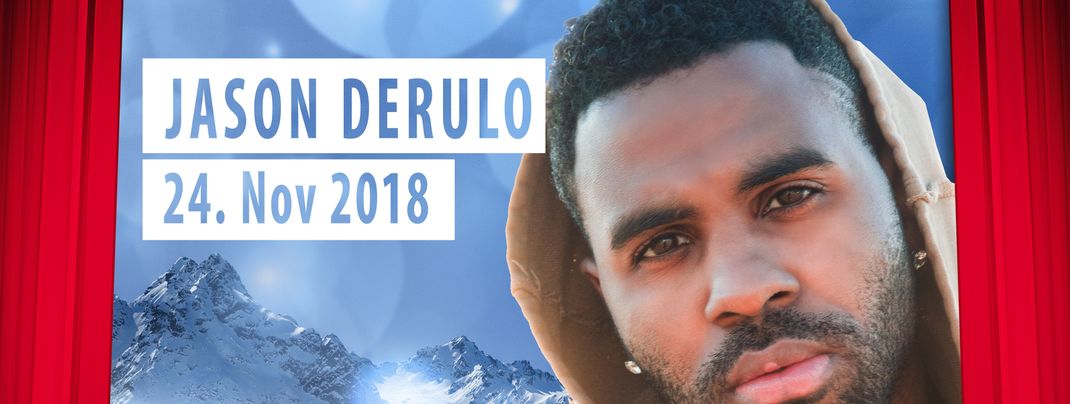 Am 24. November 2018 gibt Jason Derulo beim Top of the Mountain Opening Concert sein Ischgl-Debüt.