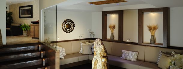 Chill out Lounge im Wellnessbereich