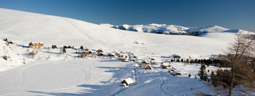 Der Heidi Alm Skipark ist vor allem für Familien interessant.
