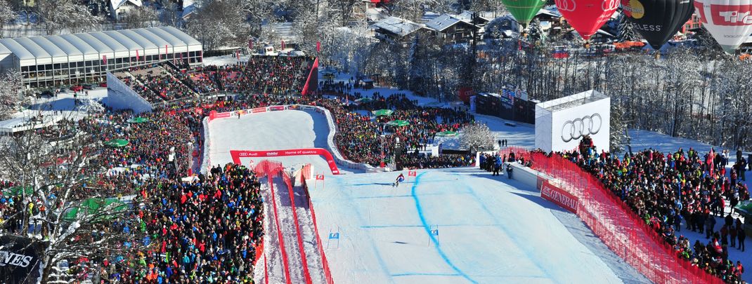 Zwei Abfahrten und ein Slalom stehen heuer in Kitzbühel am Programm.
