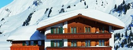 Bergland Appartement im Winter