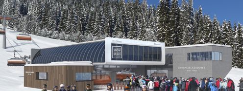 Mit der neuen Sesselbahn erhöht sich die Förderkapazität von 2400 auf 3200 Personen pro Stunde.