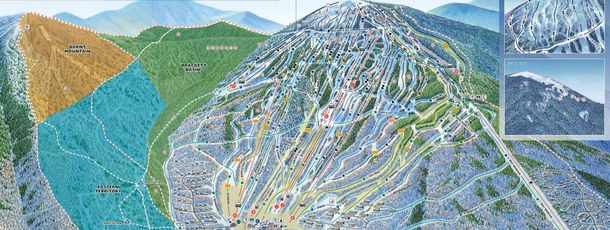 Pistenplan Sugarloaf