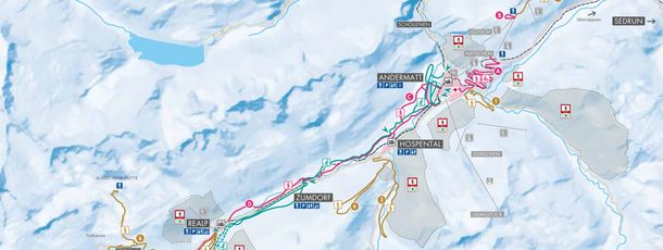 Detaillierte Infos zum Langlauf und den Loipen im Langlaufgebiet Andermatt – Urserntal