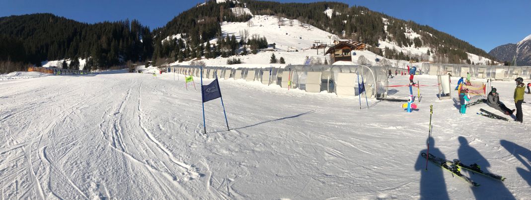 Magic carpet lifts at Ski Center Angertal
