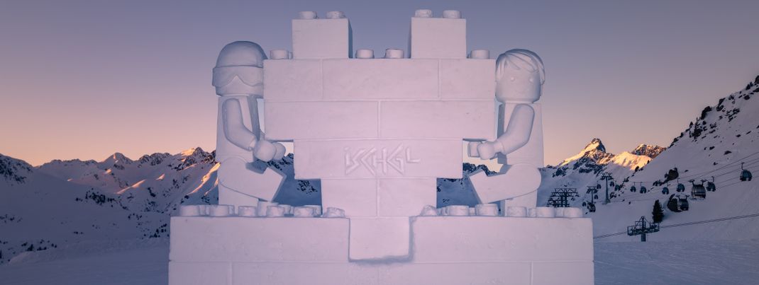 The anniversary sculpture