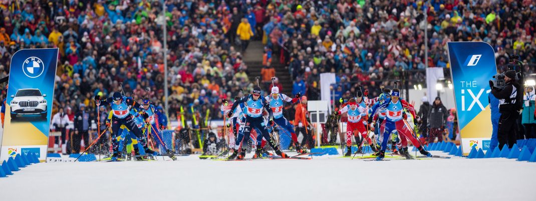 Staffel, Sprint und Verfolgung stehen in Oberhof auf dem Programm.