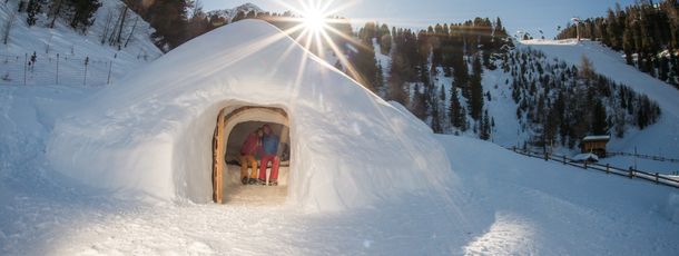 Blick ins MountainIgloo