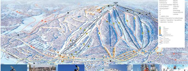 Information about the ski resort Iso Syöte