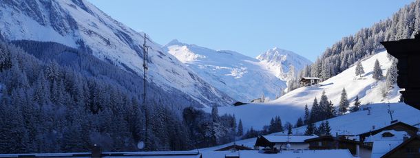 Blick auf den Hintertuxer Gletscher