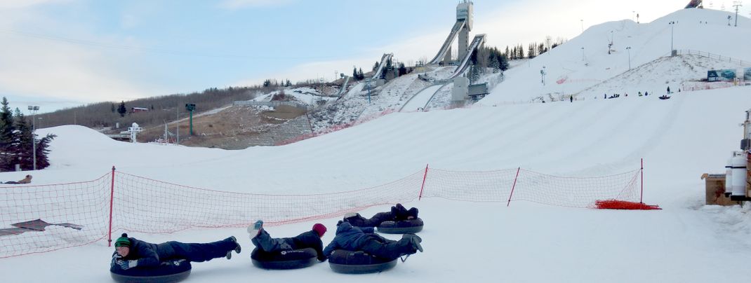 Der angrenzende Tubing-Park verspricht noch mehr Abwechslung für Familien