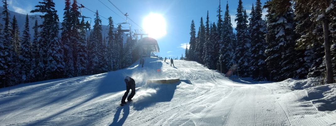 Alle Snowparks befinden sich direkt an einem Sessellift