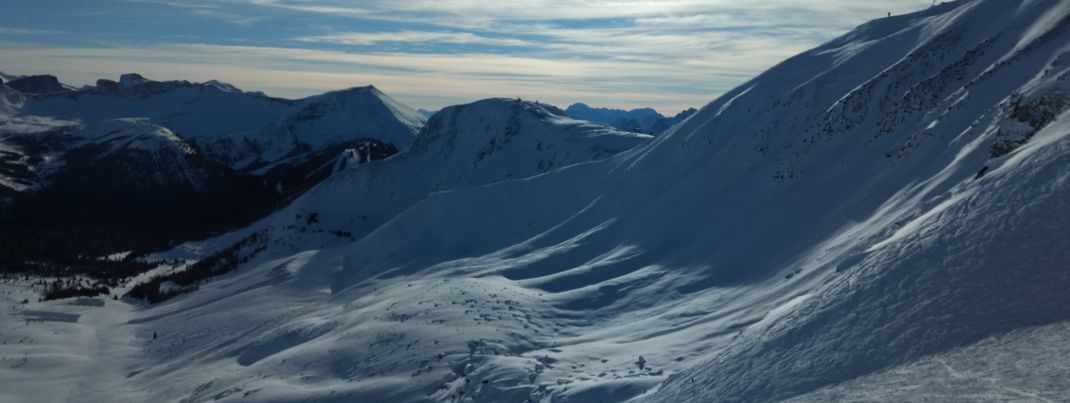 Schon gut, aber noch nicht perfekt - die Back Bowls benötigen jede Menge Schnee für ungetrübten Freeride-Spaß