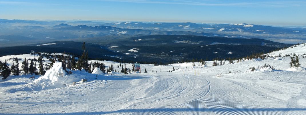 Besonders familiengeeignet sind die Pisten im Big White Ski Resort
