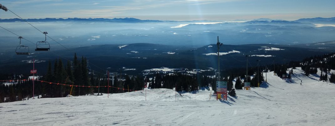 Traumpanorama und breite Abfahrten im Big White Ski Resort